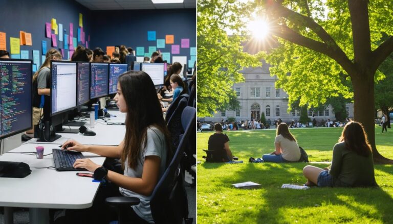 education versus bootcamp options